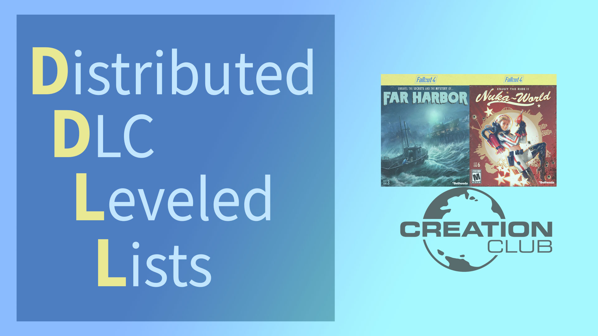 Distributed DLC Leveled Lists